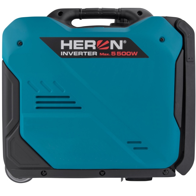 Heron 8896227 elektrocentrála digitální invertorová, 5,5kW, elektrický start, dálkové ovládání, ATS a AGS-ready, podvozek