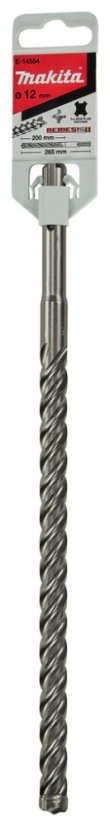 Makita E-14554  vrták SDS-Plus čtyřbřitý Nemesis III 12x200/265mm