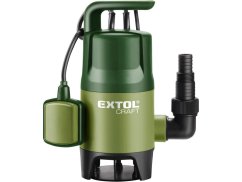 EXTOL CRAFT 414122 čerpadlo na znečištěnou vodu, 400W, 7500l/hod