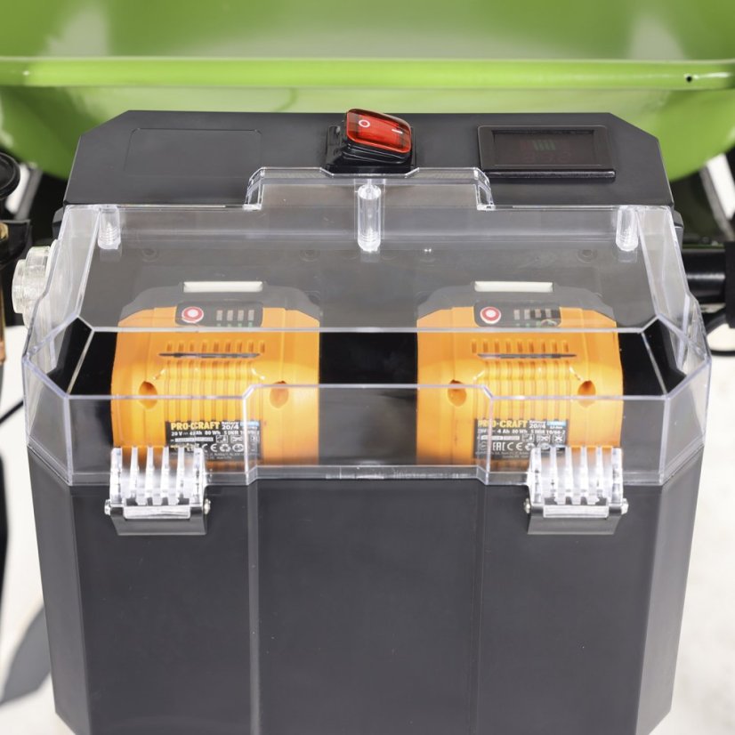 Procraft SPWB270 aku kolečko 100 l 2x20V 2x4Ah