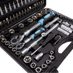 XTLINE XT40108 sada hlavic 1/4"-1/2" 108 dílů