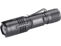 EXTOL LIGHT svítilna 400lm, zoom, USB nabíjení, CREE XTE 5W