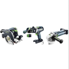 Festool 578025 Aku sada Combo pro dřevostavby HKC 55/TPC 18/AGC 18/TB M 137