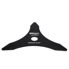 Procraft H-3T/Z nůž do křovinořezu 255x25,4mm 3Z vroubkovaný