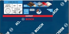 Bosch brusný kotouč EXPERT O780 s fólií, 125 mm, G240, 50ks 2608902413