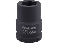 FORTUM 4703021 hlavice nástrčná rázová 3/4", 21mm, L 52mm