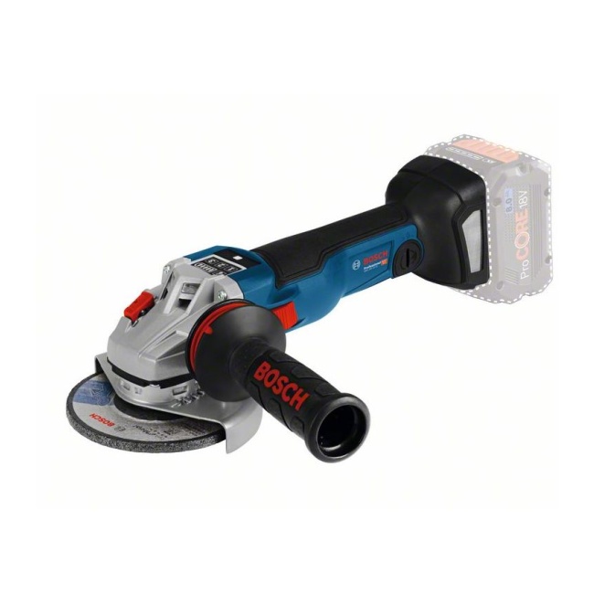 Bosch GWS 18V-10SC aku úhlová bruska 150mm Bluetooth bez aku L-Boxx