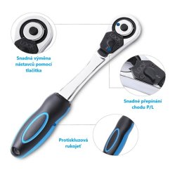 Magg Profi 080238 Gola sada 32 dílů - 1/4", 3/8"