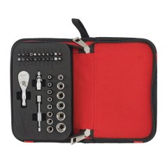Milwaukee 39 dílná gola sada 1/4" v brašně 4932492672
