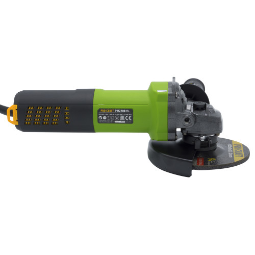Procraft PW2200 bruska úhlová 125 mm bezuhlíková 1100 W