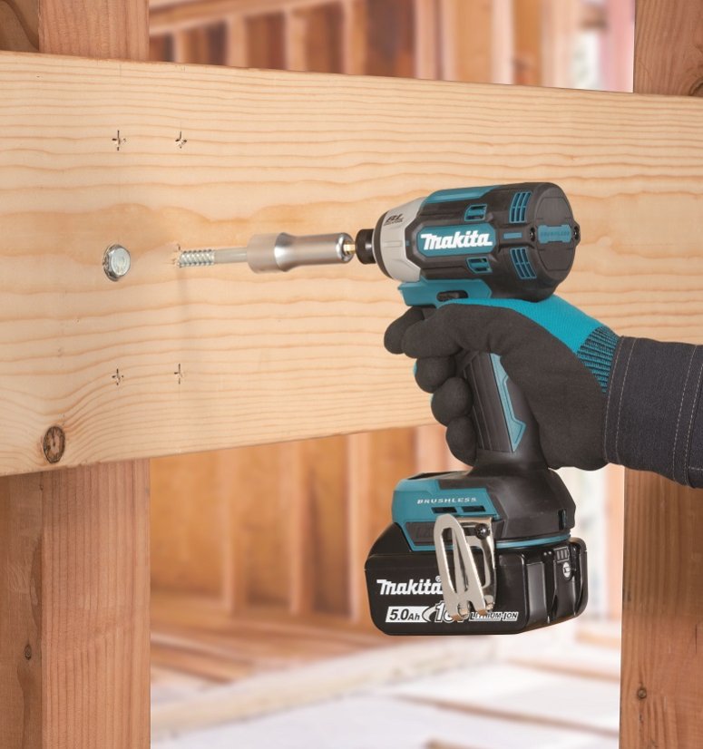 Makita DTD201Z aku rázový šroubovák 1/4" Li-ion LXT 18V bez aku Z