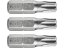 FORTUM 4741430 hrot TORX, sada 3ks, T 30x25mm, S2