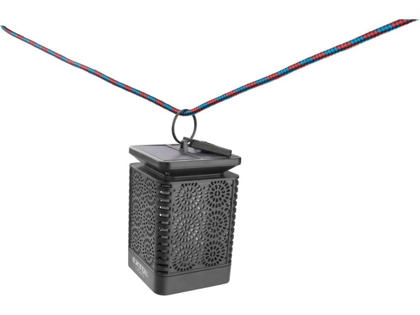 EXTOL LIGHT 43133 pochodeň LED s plamenem, solární nabíjení, 12x LED
