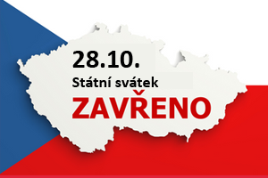 Omezení provozu ve státní svátek 28.10.2026