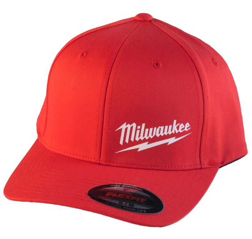 Milwaukee BCS RD LXL baseballová kšiltovka červená L/XL 4932493100