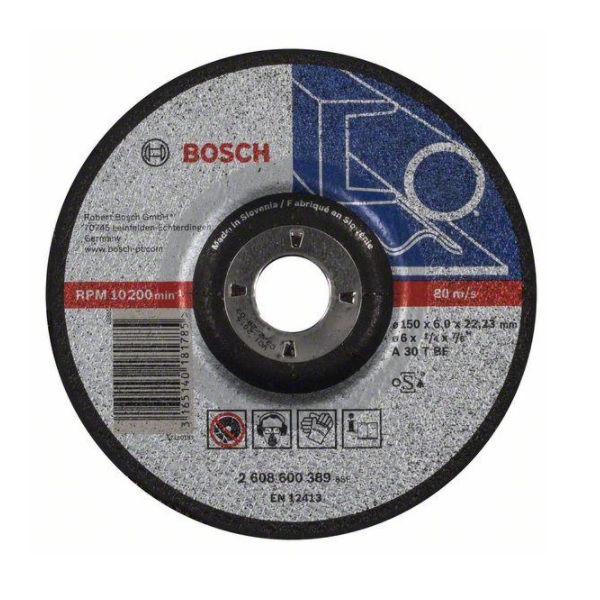 Bosch hrubovací kotouč profilovaný Expert for Metal 150x6x22,23mm