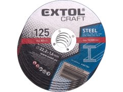 EXTOL CRAFT 106920 kotouče řezné na kov, 5ks, O 125x1,6x22,2mm