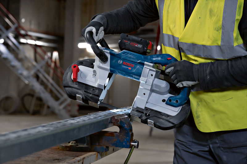 Bosch GCB 18V-127 akumulátorová pásová pila 06012B7000