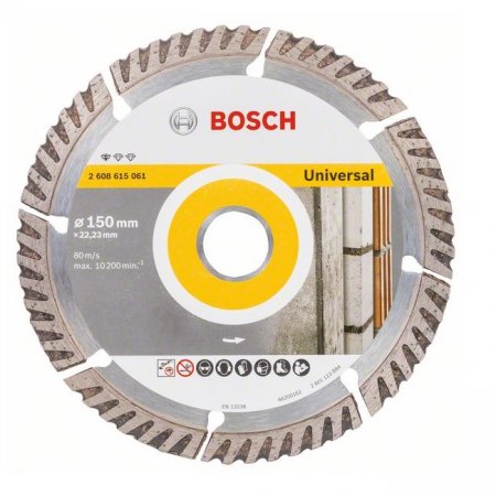 Bosch Dia kotouč Standard for Universal 150 x 22,23 x 2 mm, 1ks