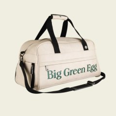 Big Green Egg retro sportovní taška béžová