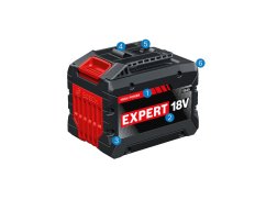 Akumulátorový blok Bosch 18V Expert 15Ah pro akumulátorové nářadí.