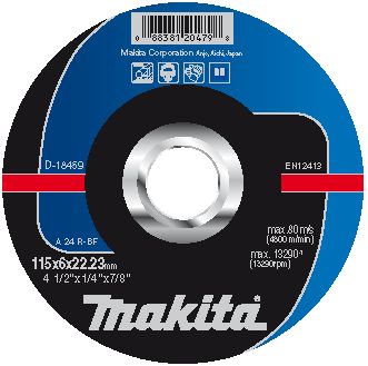 Makita D-18459 brusný kotouč na kov 115x6mm Makita D-18459 brusný kotouč na kov 115x6mm