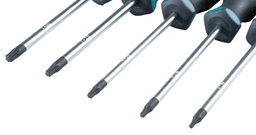 Makita E-10534 sada poklepových šroubováků 5ks (TORX)