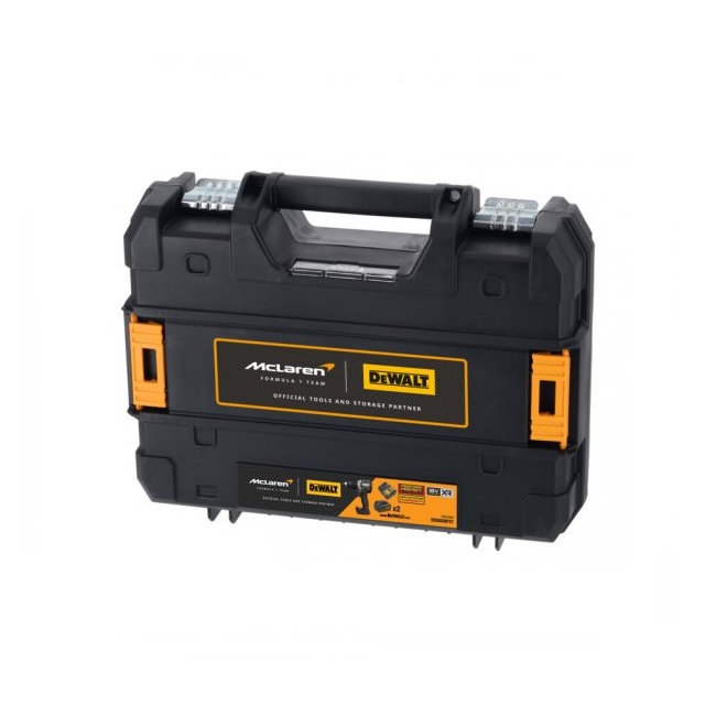 Dewalt DCD85MP2T aku příklepová vrtačka edice McLaren 18V 2x5Ah