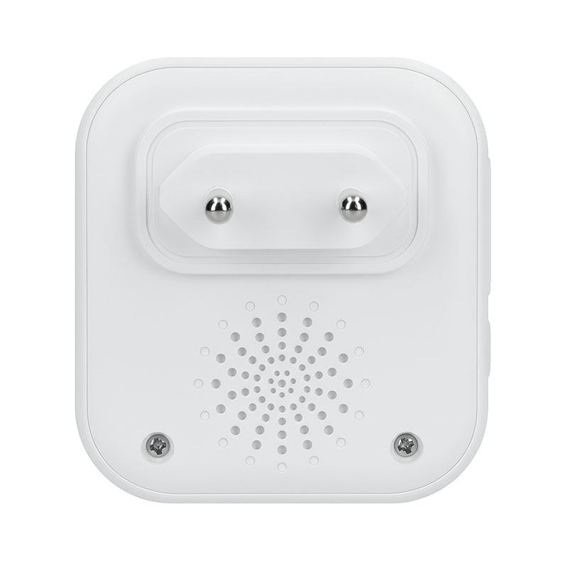 Solight 1L80 bezdrátový zvonek, do zásuvky, 180m, bílý, learning code