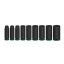 Bosch 9 dílná sada nástrčných prodloužených hlavic Pro Impact 1/2" 2608003040