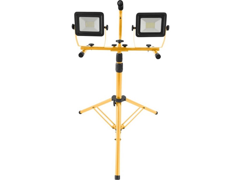 EXTOL LIGHT reflektor LED, 2x2700lm, se stojanem 180cm