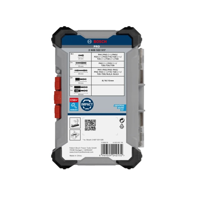 Bosch 36 dílná sada šroubovacích bitů  PRO Impact 2608521U73
