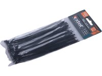 EXTOL PREMIUM 8856154 pásky stahovací na kabely černé, 150x2,5mm, 100ks, nylon PA66
