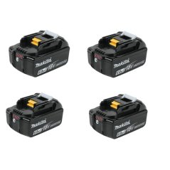 Makita BL1860SET1 aku baterie 4x BL1860B 6 Ah + dvojnásobná rychlonabíječka DC18RD