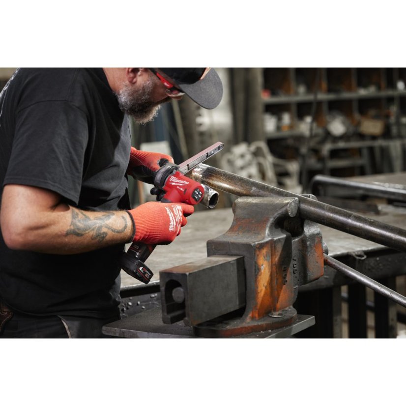 Milwaukee M12 FBFL13-0 aku pásová pilníková bruska 13 mm bez aku 4933480960