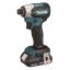 Makita DTD158WVE aku rázový šroubovák 1/4" Li-ion LXTB 18V 2x2Ah