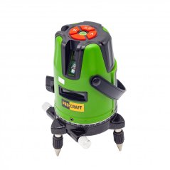 Procraft LE-3D křížový zelený liniový laser