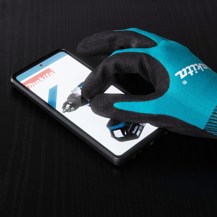 Makita P-84707 rrukavice pracovní pletené basic, nitril, velikost XL/10