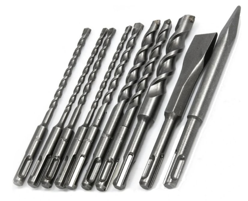 Makita D-46361 sada vrtáků a sekáčů SDS-Plus 10ks