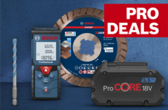 BOSCH PRO DEALS pokračuje - získej odměnu za nákup