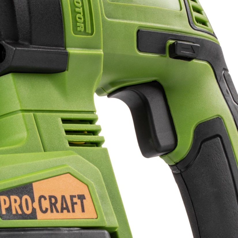 Procraft PHA40-2B-C aku kombinované kladivo SDS-Plus 20 V 2,6 J 2x4Ah