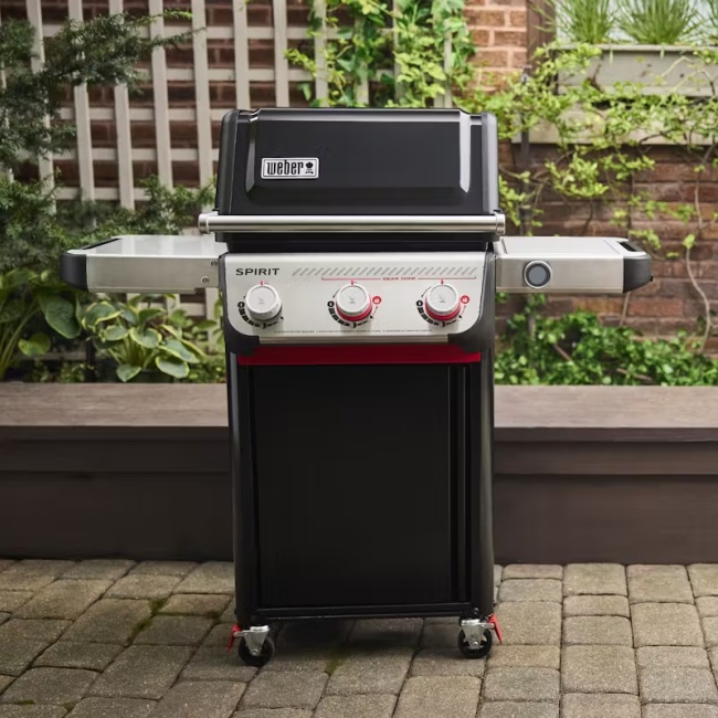 Weber 1501422 Spirit EP-325 černý plynový gril 3 hořáky