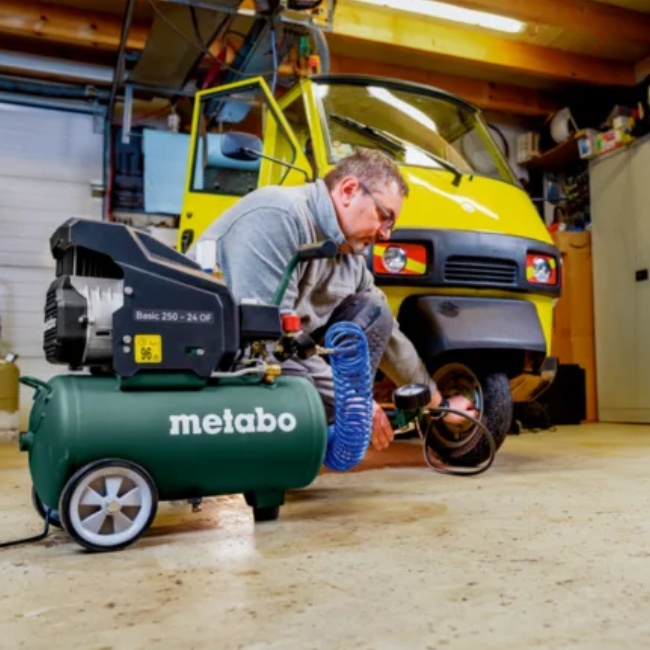 Metabo 601523000 Basic 250-24 OF bezolejový kompresor