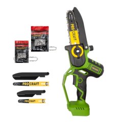 Procraft PKA32Libb aku řetězová pila 150/200 mm 20V bez aku