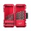 Milwaukee ELVINSET33 M18 BLPDRC-502C aku příklepová vrtačka + 19 dílná sada vrtáků HSS-G 2x 5 Ah M18 B5 4933492826