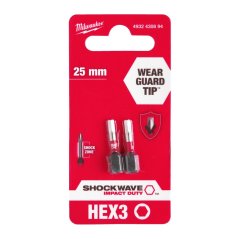 Milwaukee Šroubovací bity Hex SHOCKWAVE™ IMPACT DUTY™ 4932430894