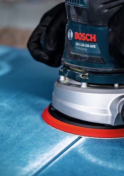 Bosch brusný papír EXPERT C470 bez otvorů pro úhlové brusky a vrtačky 125 mm, G 100 50 ks