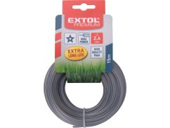 EXTOL PREMIUM 8870924 žací struna do sekačky s jádrem, hvězdicový profil, 2,4mm, 15m, PA66