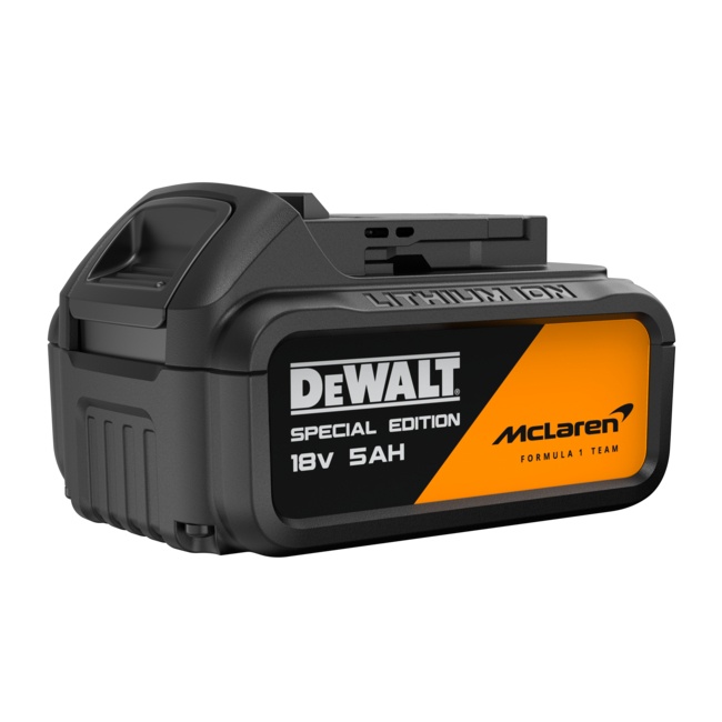 Dewalt DCG45MP2T aku uhlová bruska 125 mm edice McLaren 18V 2x5Ah