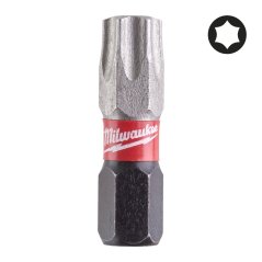 Milwaukee šroubovací bity TX 40x25mm Shockwave 25ks 4932430889